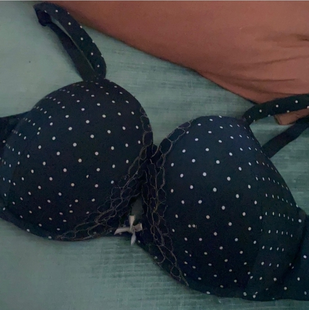 Cacique boost plunge bra black 44C